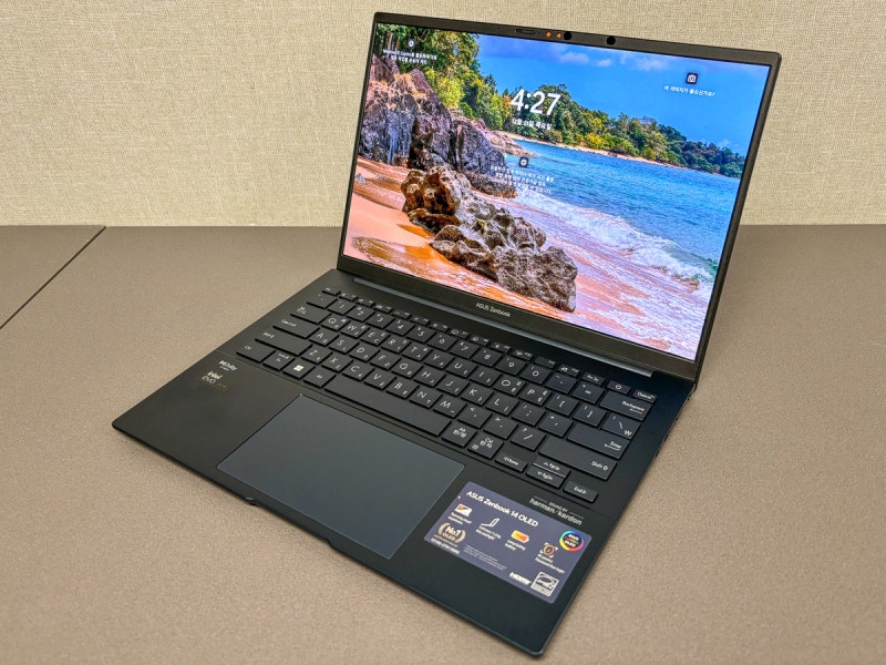 최신 인텔 14세대 CPU 탑재 고성능 초경량 OLED 노트북 추천, 에이수스 젠북 14 OLED UX3405MA (ASUS Zen....
