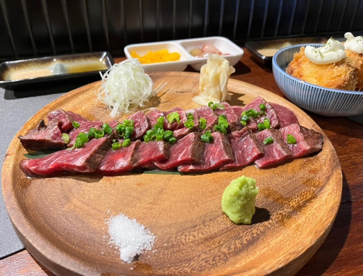  [연남동 맛집] 데이트 하기 좋은 연남동 이자카야 연남짚 살치살 타다끼 후기