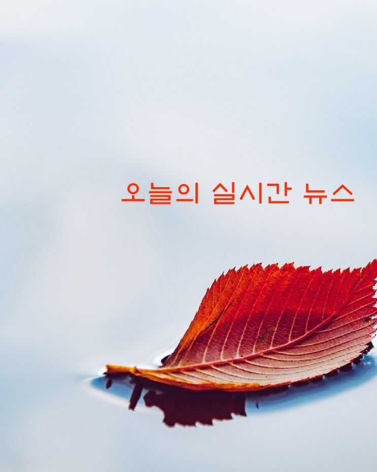 오늘의 실시간 뉴스 : 독도에 쓰나미 주의보 오늘의 실시간 뉴스 : 독도에 쓰나미 주의보