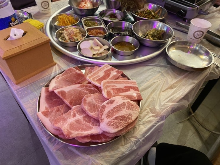 용인 동백 고기집 ‘동백애밤 에그와’ 기흥구 냉동 삼겹살 맛집