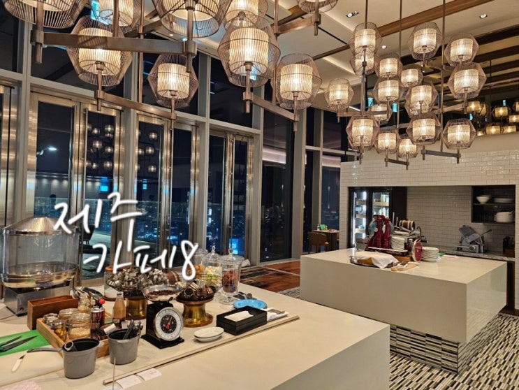  제주공항 근처 맛집 그랜드하얏트 제주 드림타워 카페8