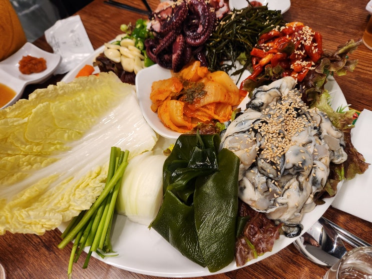  마곡 굴보쌈 맛집 남도술상 내돈내산 후기! (해산물킬러들 꼭 가세용)