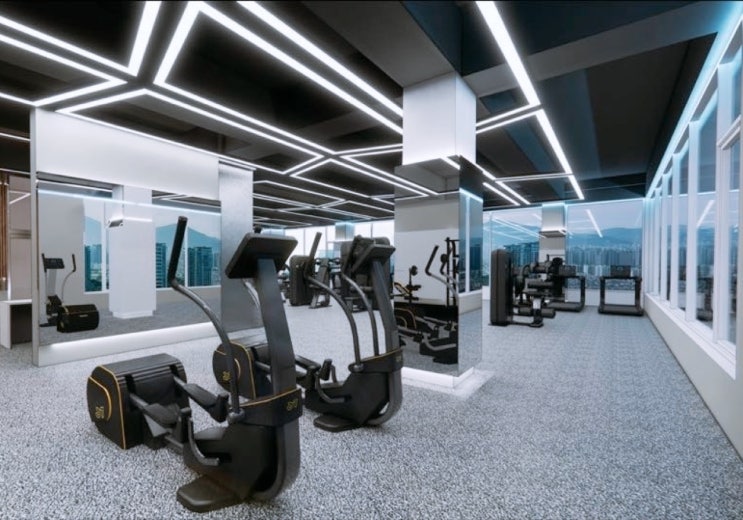  시흥 능곡 헬스장 위블휘트니스 가성비좋은 고급운동기구 GYM