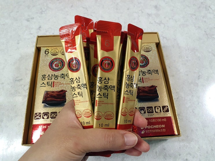 포천인삼영농조합 포천 홍삼스틱 진해