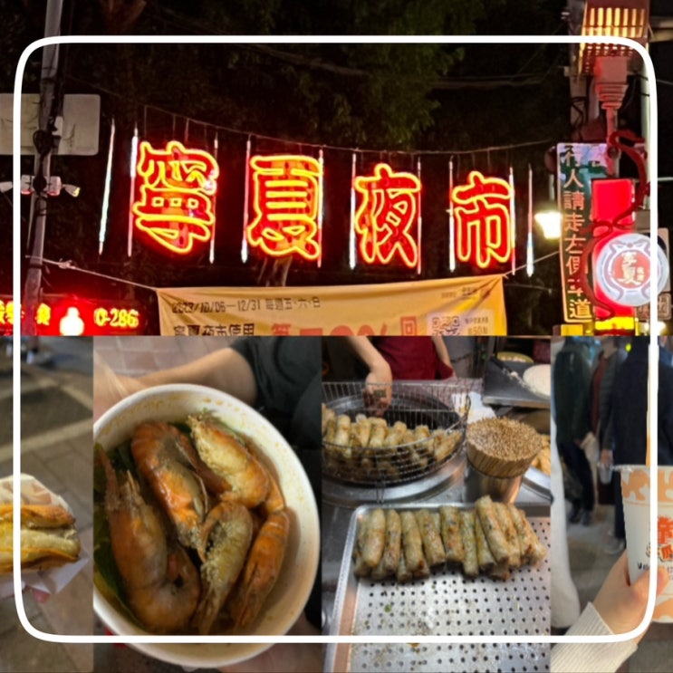  [대만] 닝샤야시장, 대만의 맛을 느끼고 싶다면 닝샤로
