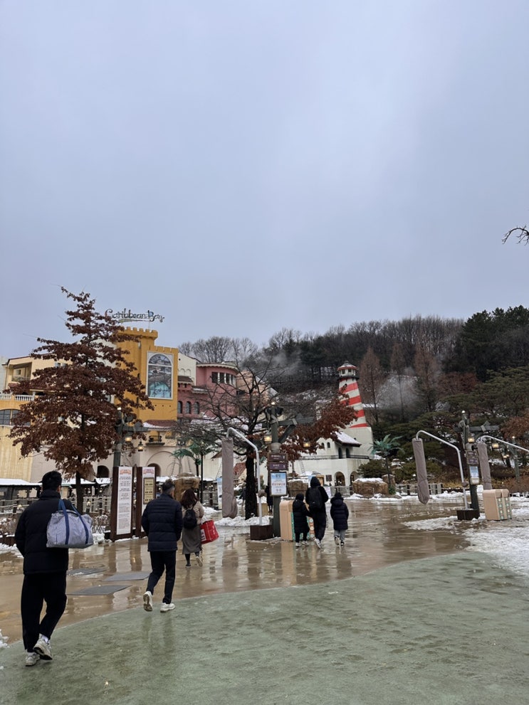 겨울 캐리비안베이의 모든것