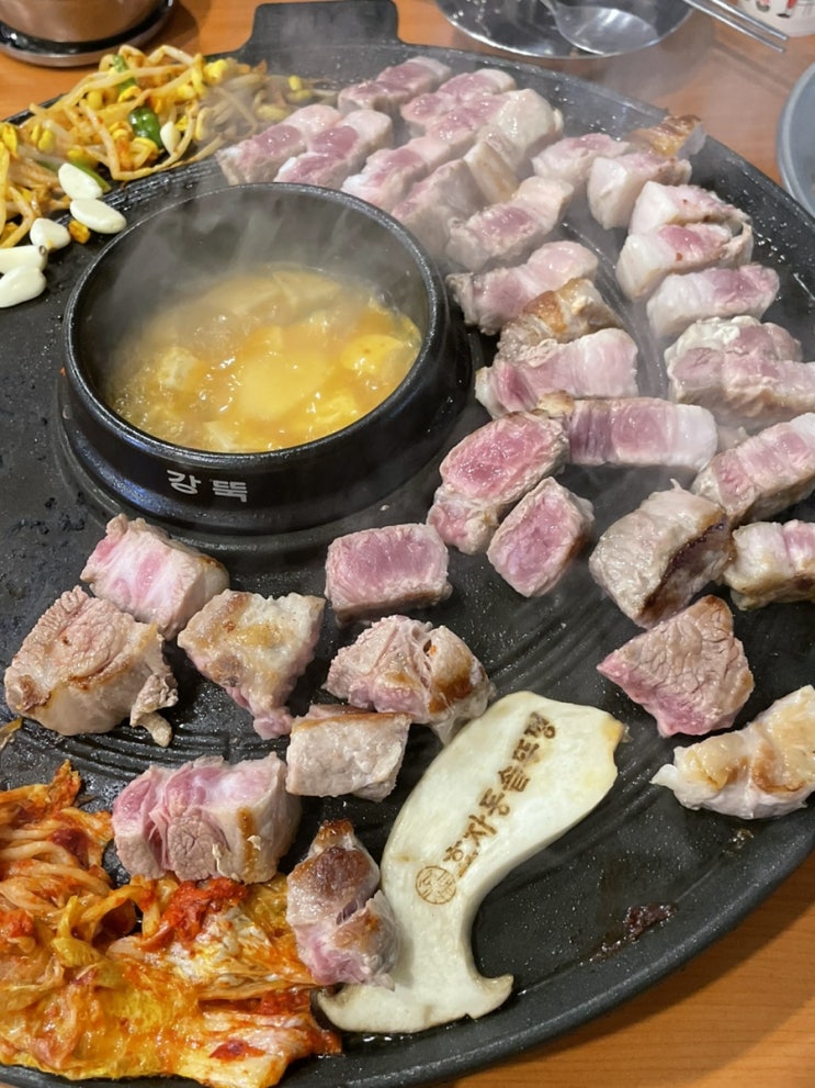  전주 가성비 서신동고깃집 맛집, 효자동솥뚜껑