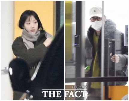 <b>이강인</b> 에이프릴 <b>이나은 열애설</b> 데이트사진 포착 대표팀숙소... 