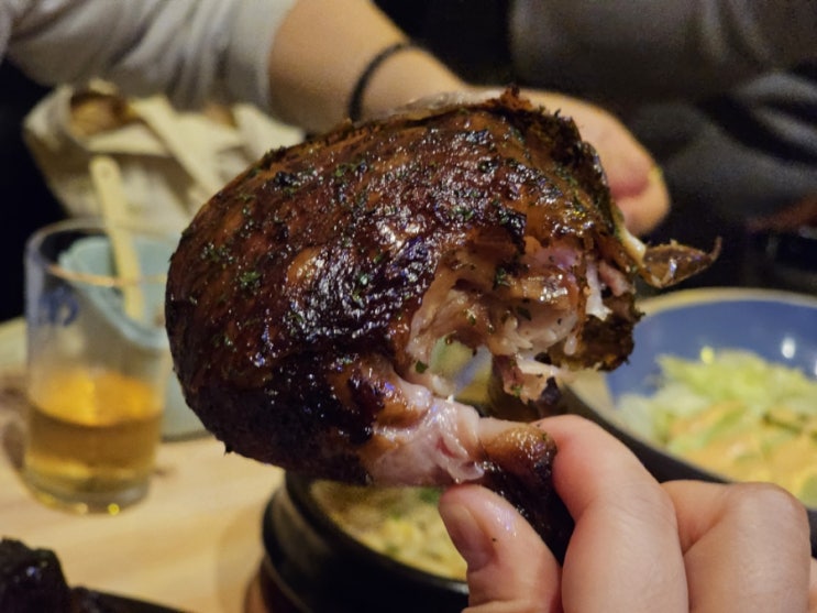  사상맛집 참나무장작구이누룽지통닭 주례동 누룽지장닭맛집