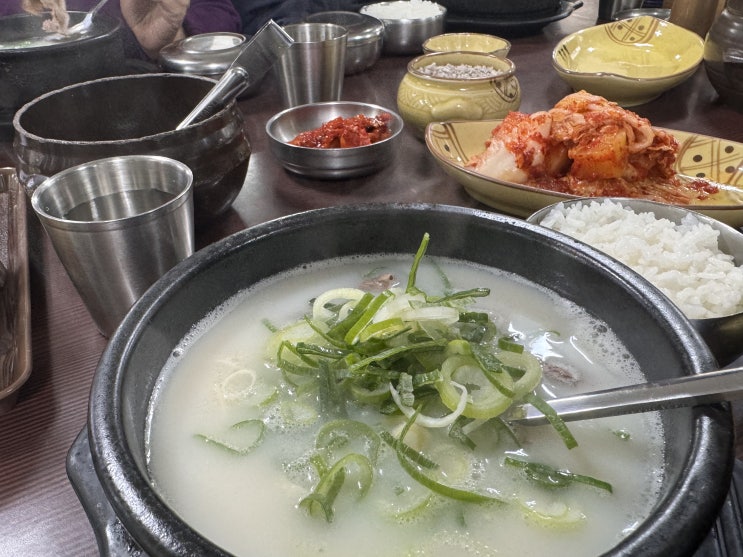 [용인신갈맛집] 뽀얗고 진한 설렁탕이 땡기는 날 푸주옥에서 설렁탕 한그릇 드링킹