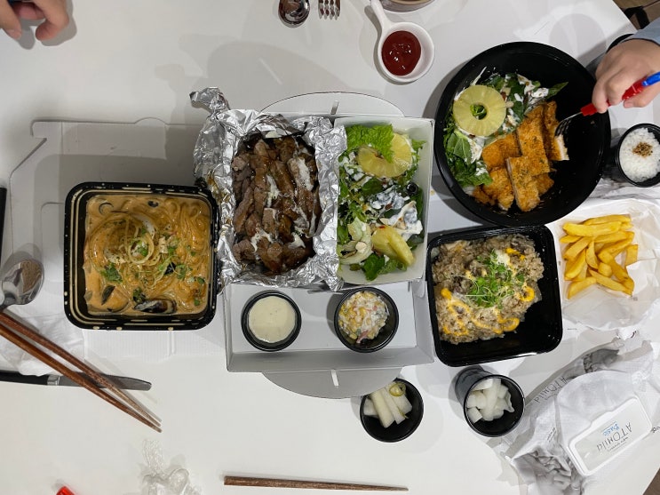  [제주맛집] 제주 배달맛집 가성비 좋은 이탈리아 파스타, 피자, 스테이크 허디거디 연동점