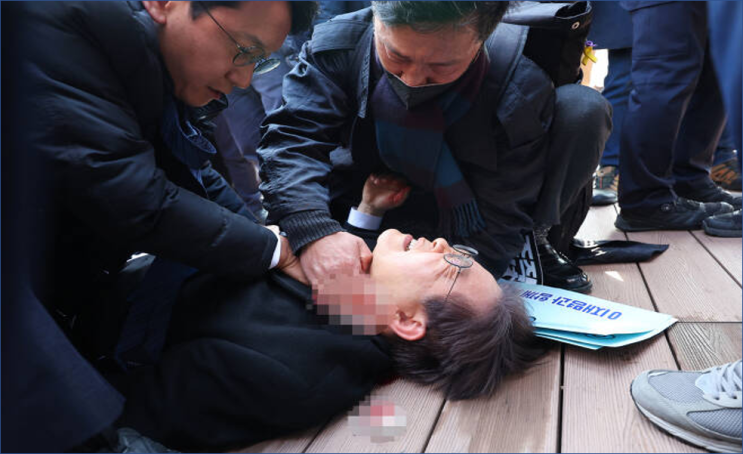 <b>이재명</b> 대표 흉기 피습, <b>부산</b> 방문 중, <b>부산</b>대병원 응급 이송