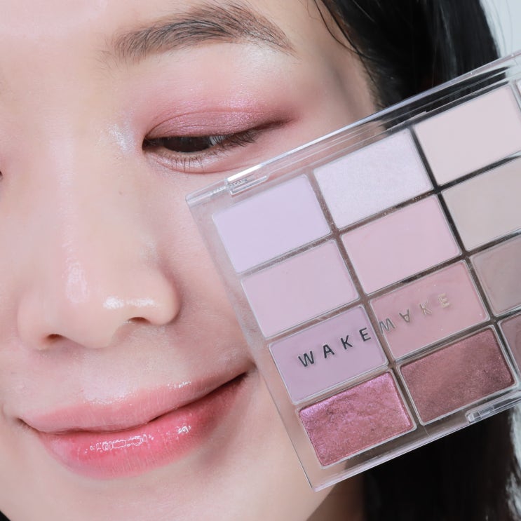  웨이크메이크 아이팔레트 15호 본다크블러링 쿨톤 스모키메이크업템