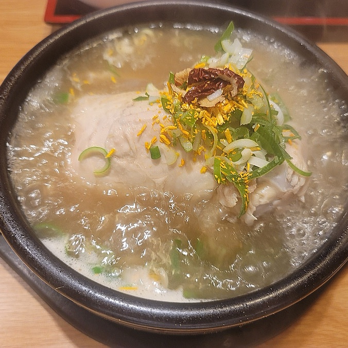  울산 강동 몽돌해변 맛집 자연애사람 봉황삼계탕