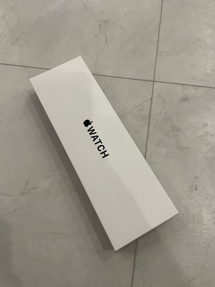  애플워치7 41mm 당근하고 애플워치se2 44m 언박싱! 시계는 역시 커야지!