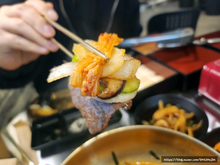  사당 한우 관자한판 가성비 좋은 생각나우