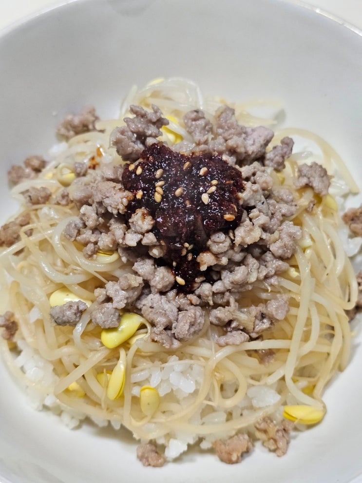  콩나물밥 양념장 맛있게 만들어 비벼 먹어요 반찬걱정 그만~