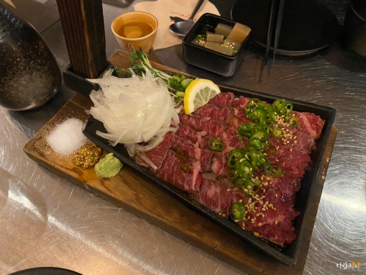  성수역 이자카야 호감도 조용한 분위기의 타다끼가 맛있는 일식 술집