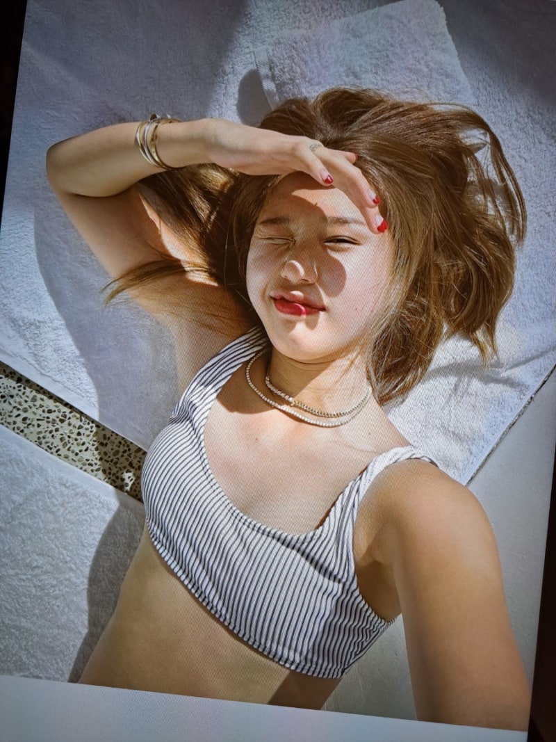 오마이걸 미미 까르띠에 팔찌, 저스트 앵 끌루 브레이슬릿 여자 연예인 명품 금팔찌