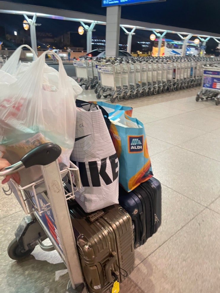  호치민 국제공항 출국 입국 꿀팁 그랩사용
