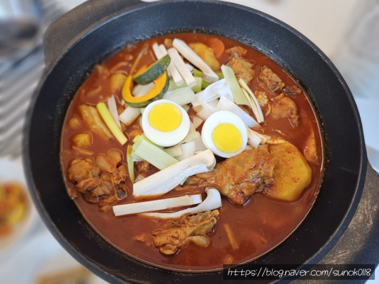  파주 한식 온담 파주 닭도리탕 감자전