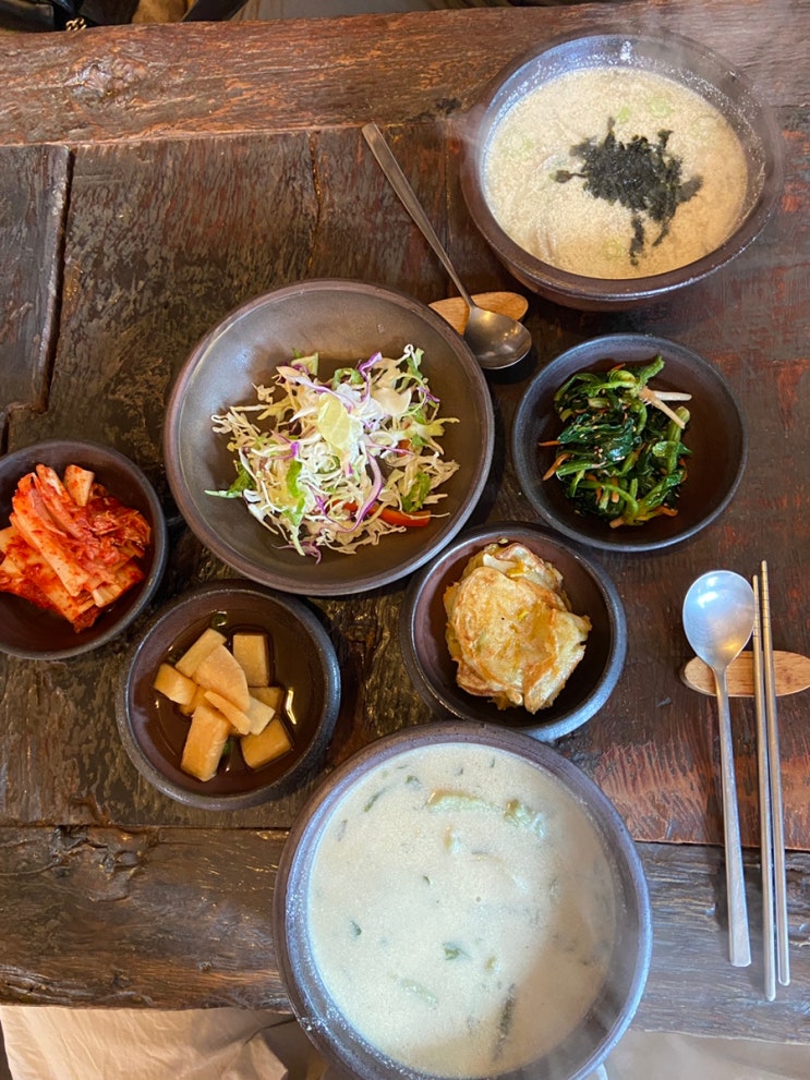  제주여행맛집 엄마들 취향저격 다소니 들깨수제비