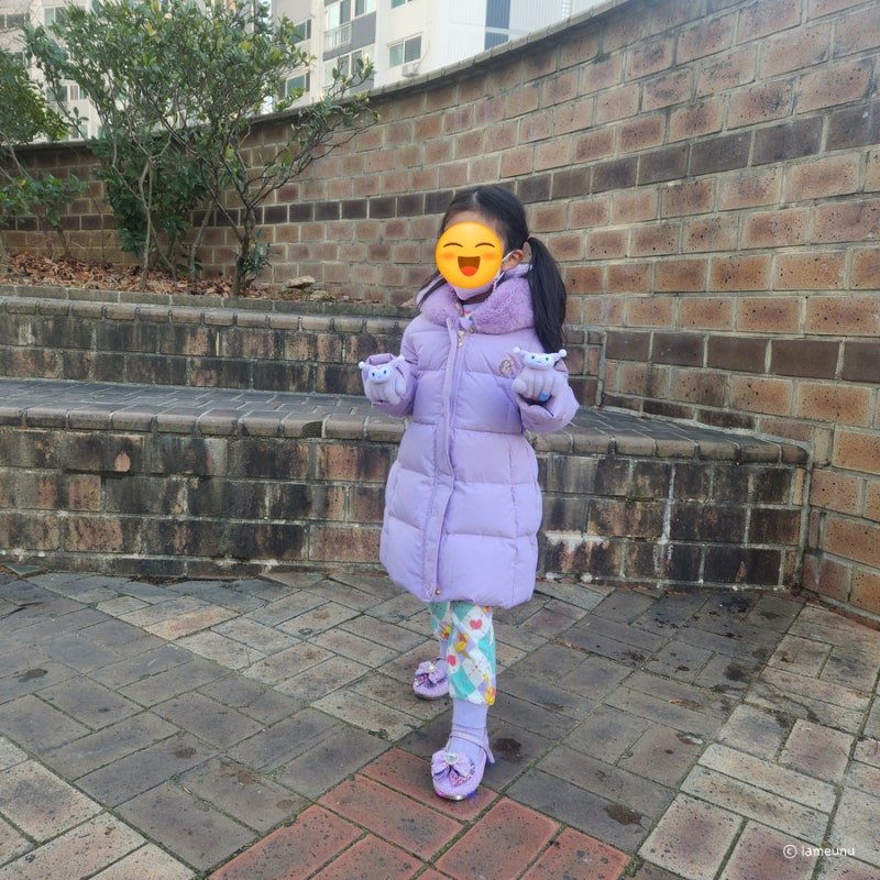 프렌치캣 패딩 퍼 오리털 점퍼 120사이즈 구입 후기