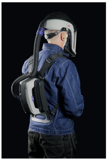  [한국쓰리엠, 호흡보호구] 이제 PAPR을 가볍게 사용하세요! 신제품 3M Speedglas Adflo 전동식 호흡보호구용 백팩
