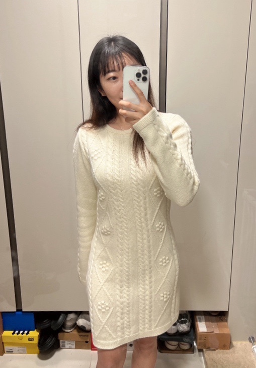  르플레인(Leplein) Ribet Knit One-Piece 리벳 니트 원피스 리뷰