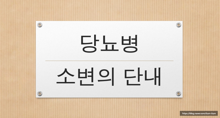  당뇨병(3명중 1명이 당뇨, 당뇨병이 한국에 왜 많죠?)