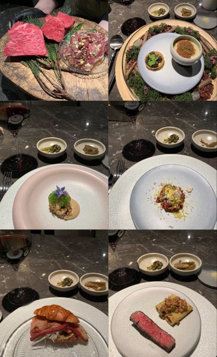  [압구정/청담/도산공원] 분위기 맛 모두 잡은 한우 오마카세 #우모크