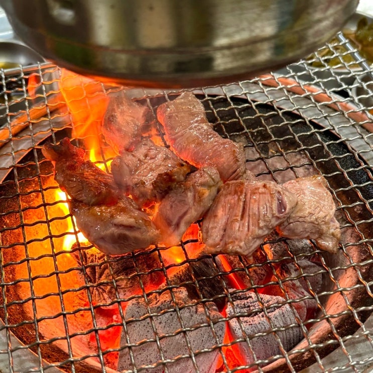 죽도 숯불 간받이 : <b>포항</b> 죽도동 고깃집 <b>갈매기살</b> 현지인 노포... 