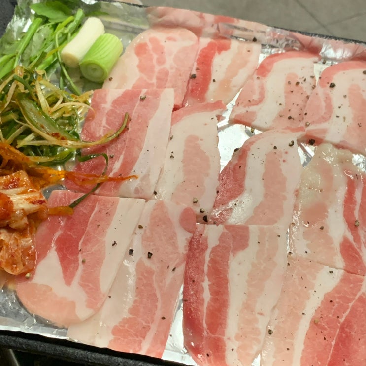  중랑구맛집 88로타리 냉동삼겹살 볶음밥 리뷰