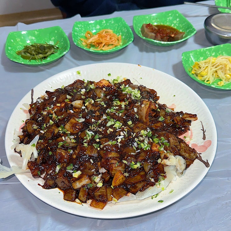  경북 포항 연일 현지인 노포 맛집 개미국시방 뽈불고기 솔직 후기