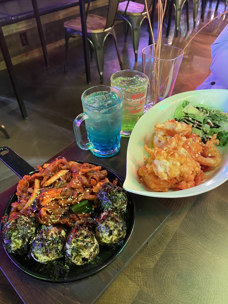  군산 홍콩포차 조촌동 술집 찾으신다면 하이볼 맛집 다양한 메뉴 판매