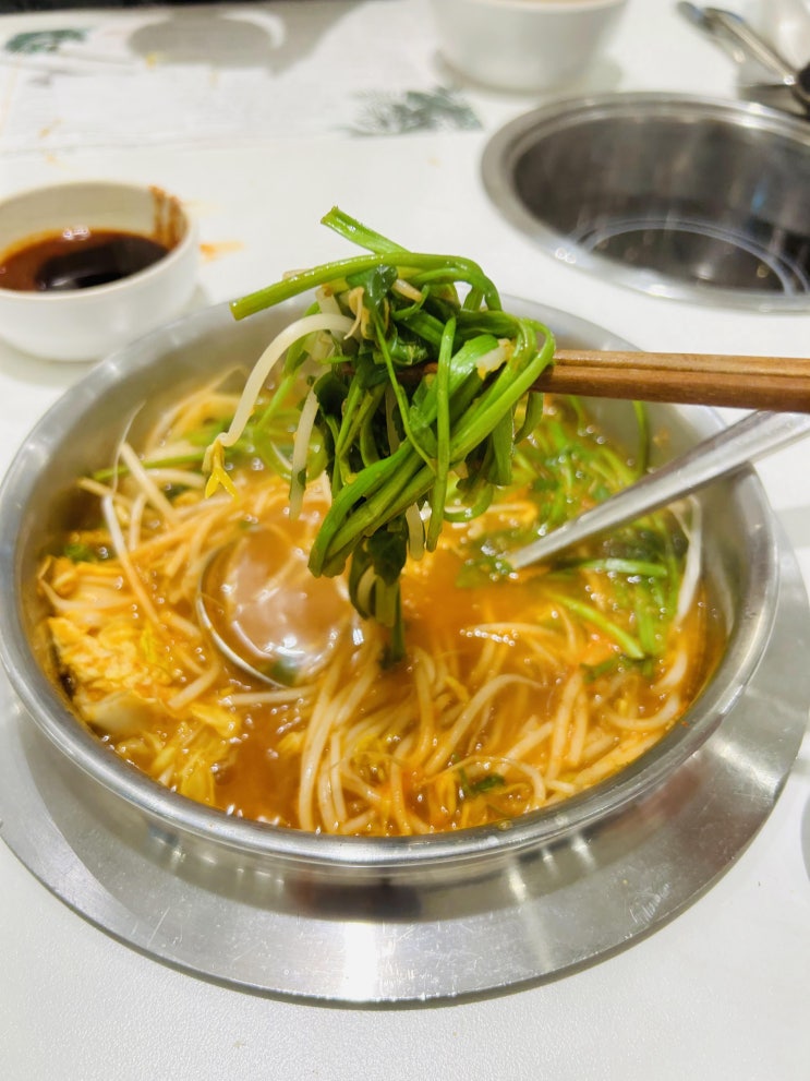  부천중동맛집 샤브샤브 무한리필 봄담아 부천중동점