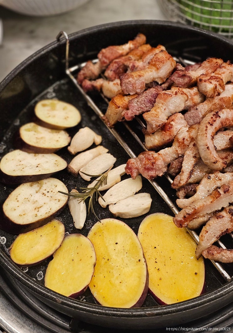  위례 창곡동 맛집 갑돼지W 구워주는 집, 돼지고기가 담백해..!? 솔직후기