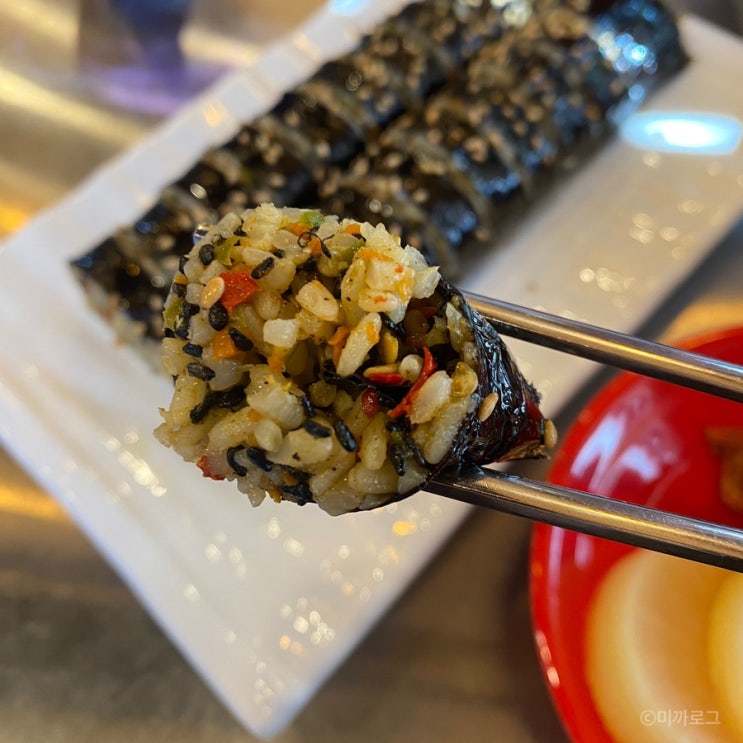  진주 땡초김밥 본점 메뉴 떡볶이까지 아찔하게 매운 맛 후기