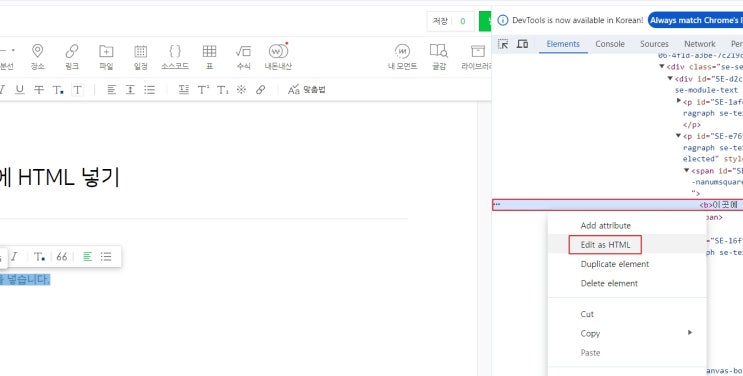  블로그 페이지에 HTML 파일 넣어보기