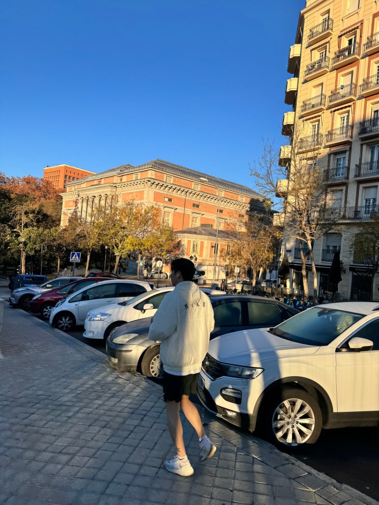  bucket list 마드리드에서 조깅하기 7km 런닝