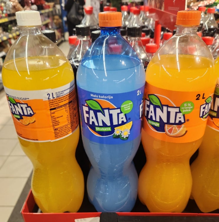  국내에는 없는 유럽의 환타(FANTA) - WTF환타, Shokata환타, 레몬환타 후기