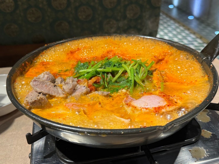  신논현역 맛집 수제베이컨이 맛있는 신논현 부대찌개 남산터