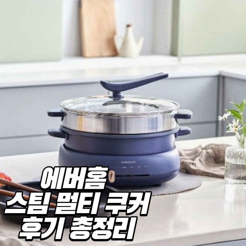 '에버홈 스팀 멀티쿠커' 오연수 찜기, 후기 총정리