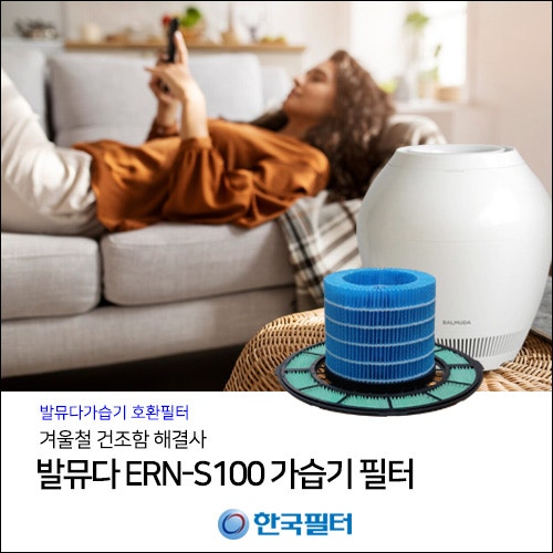 겨울철 건강관리 발뮤다 가습기 필터세척 청소