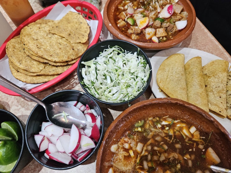  (23.12.02.), MENUDO Don Luis 뽀솔레 맛집,한인마트