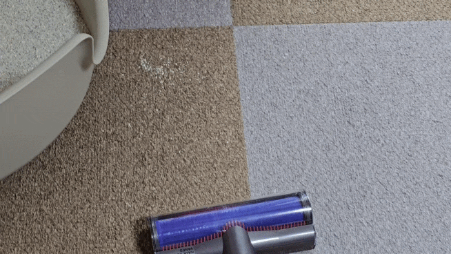 내돈내산 : 다이슨(dyson) v12 detect slim 다이슨 무선 청소기 고양이털 고양이 모래 청소