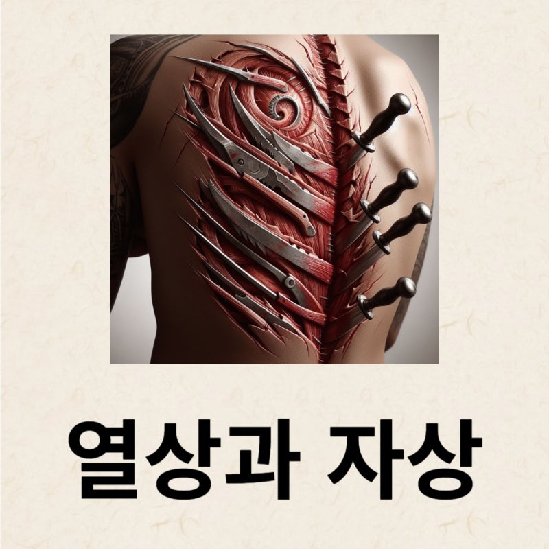 열상 자상 뜻 차이 치료법