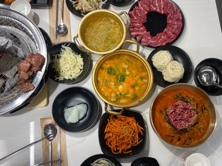  대전 반석역 소갈비 한우물회 맛집 반석동 고기집 서가집 후기
