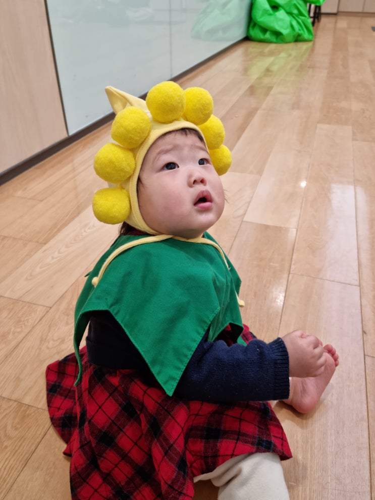  11개월 아기와 자연물 오감인지놀이터, 옹알종알, 현대백화점 문화센터