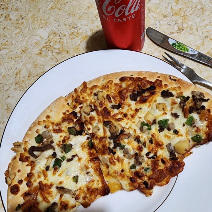 오뚜기 불고기피자 집에서 간단하게 즐겨 먹는 가성비 좋은 피자